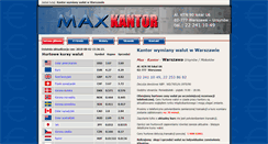 Desktop Screenshot of max-kantor.pl